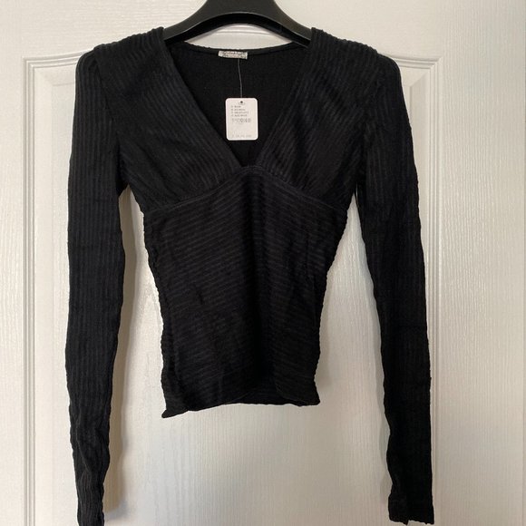 Free People Black Top - Picture 4 of 5